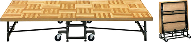 中折式ステージ　高級タイプ　No.484NS